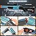 Toy Gun Double Barrel Shotgun Toy,with 20 Soft Bullet Darts, Toy Foam Blaster Foam Dart Blaster with Scope for Kids, Youth, Teen, Boys-Holiday for 8-12 Year (Blue)