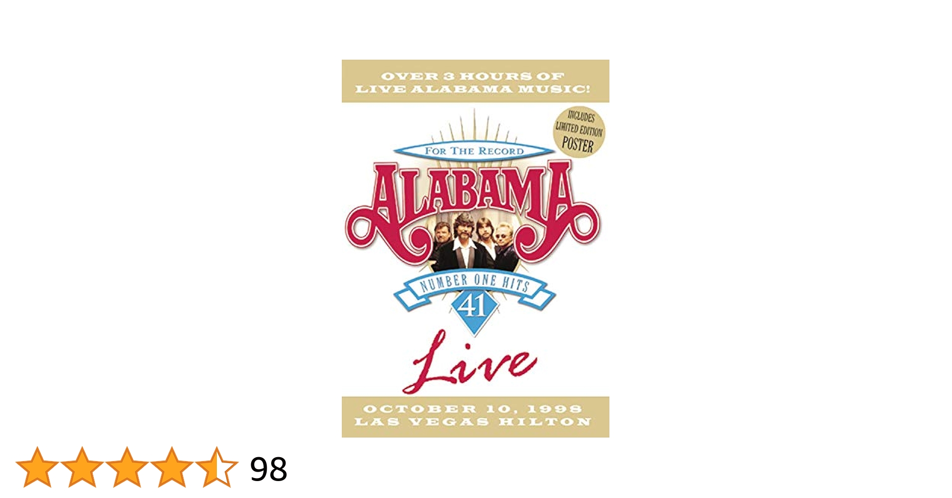 For the Record-41 Number One H: Amazon.de: Alabama: DVD