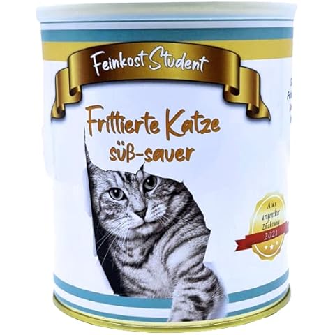 Frittierte Katze süß-sauer aus der Dose Scherzarktikel Cover