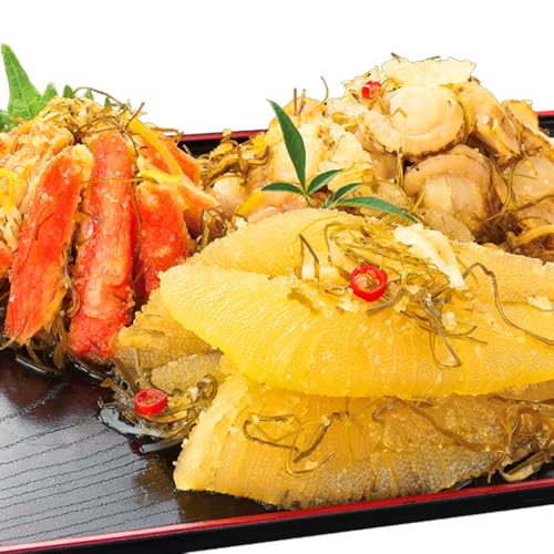 1.5kg or 3kg 海鮮松前漬け3種セット 松前漬け まつまえづけ 松前 数の子 かずのこ ホタテ 帆立 ずわいがに 蟹 漬物 発酵 海鮮 魚介 魚卵 貝 昆布 北海道 函館 グルメ 冷凍食品 炊き込みご飯 お正月 年末年始 ごちそうマーケット (3