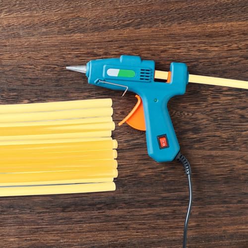Barras de pegamento caliente amarillo con alta adhesion y flexibilidad EVA HEMOTON de 15 piezas 5