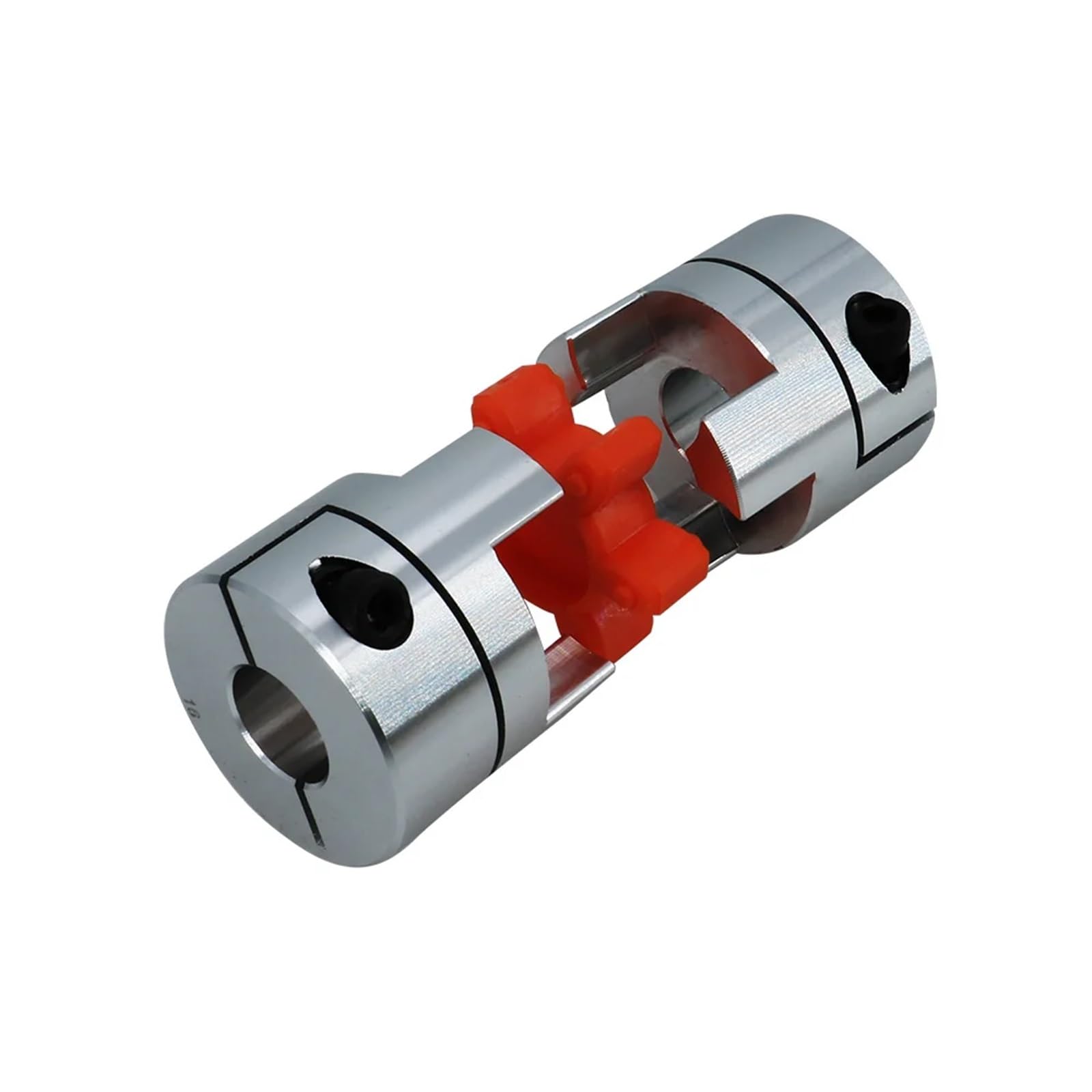 CNC Flexible Jaw Spider Plum Kupplung Wellenkupplung D40 L66mm 14/17mm mit einer Keilnut 5mm an einem Ende 1Stk(17-14 a keyway 5mm)