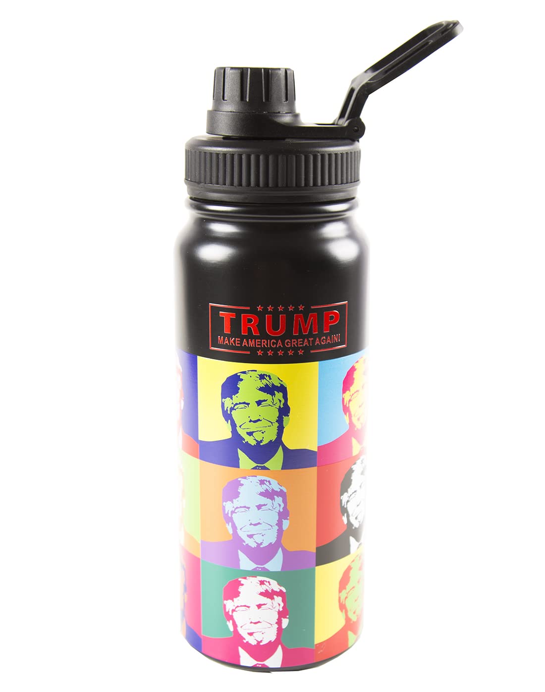 Trump 2024 MAGA Stainless Steel Water Bottle 20oz 28oz Keeps Liquids Hot or Cold