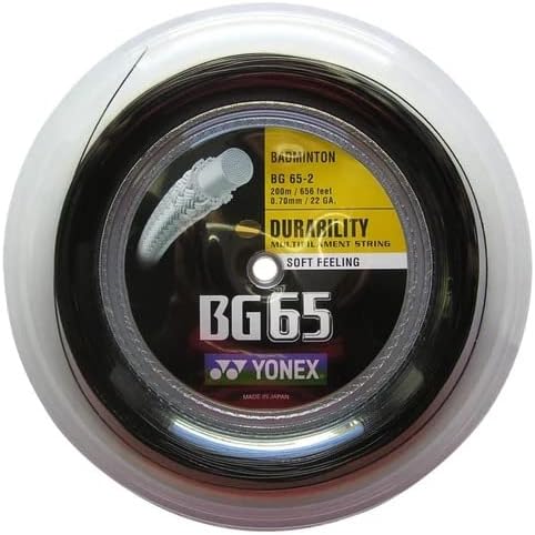 Yonex BG-65 - Carrete de cuerda de bádminton, opción de color