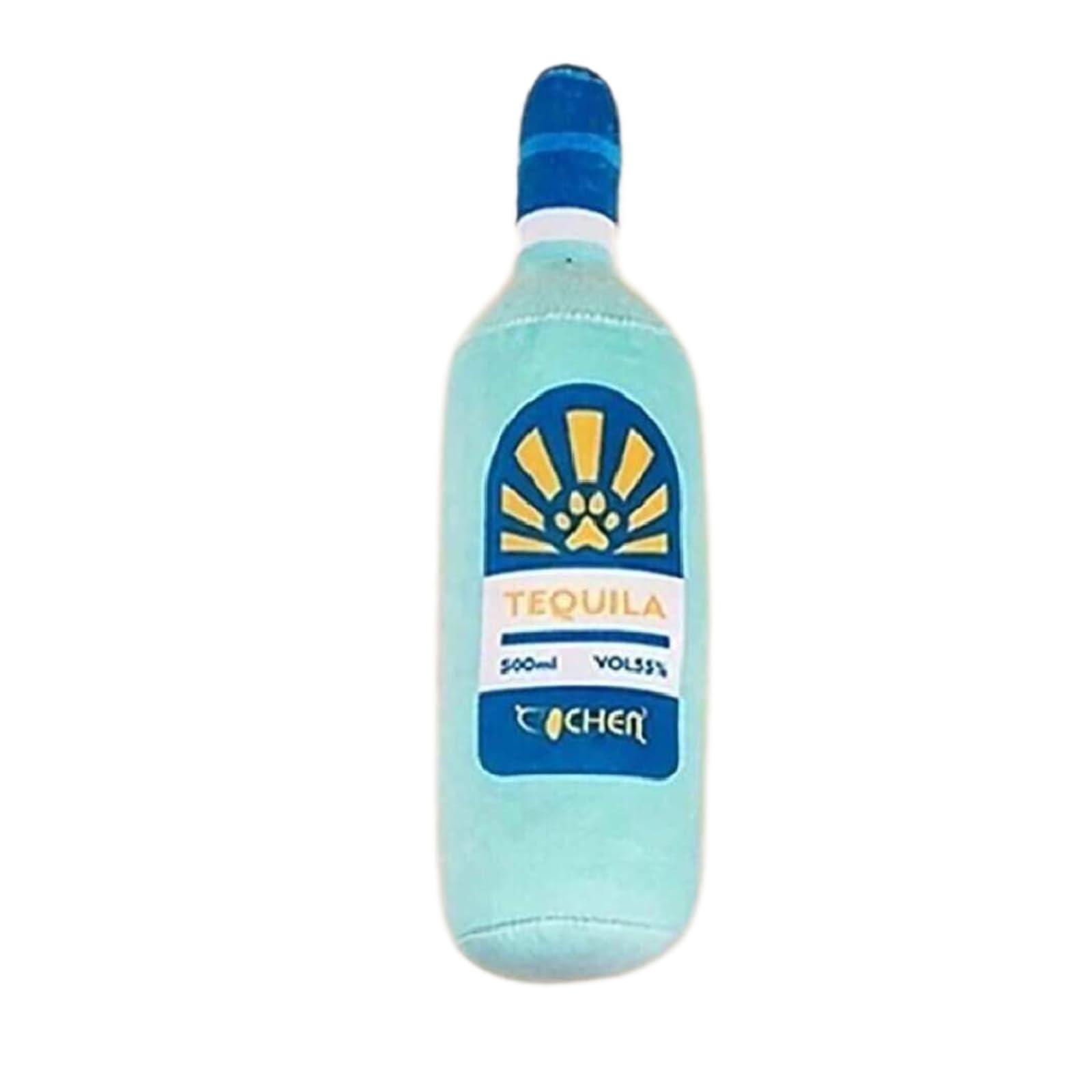 emily pets Plush Toy for Pet Simulated Wine Bottle Shape Sound Making Bite Resistance Teeth Cleaning & Grinding Brushes Toy, for Small Medium Dog (Sky Blue) (B0CK4W6GWV) Amazon Price History, Amazon Price Tracker