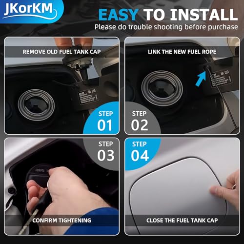 Image of Gas Cap, Fuel Tank Cap Compatible with 2002-2018 Mini Cooper, BMW E39 E46 E60 E90 E92-128i 320i 325i 328i 328xi 330i 330xi X1 X3 X5 Z4 M3, More # OE 16117222391, 10844