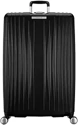 Mala de Viagem Quartz Preta Grande Expansível