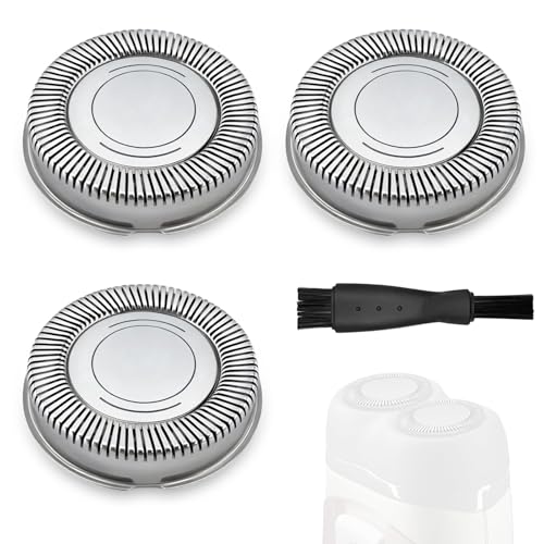 Ersatzscherkopf Scherkopf Kompatibel mit Philips*-Rasierern – Ersatzscherkopf Kompatibel Mit Philips Rasierer – Passend für HQ40 HQ41 HQ42 HQ486 HQ4406 (3 Klingen, 3 Scherfolien, Bürste)