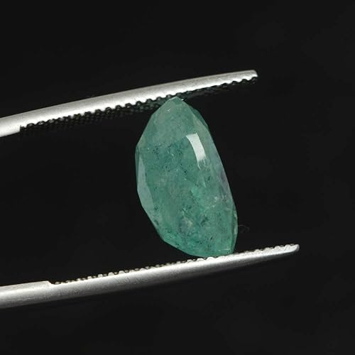 Miniatura 4 de GEMHUB Piedras preciosas sueltas reales para la fabricación de joyas 5.70 quilates corte ovalado esmeralda verde natural piedra preciosa para