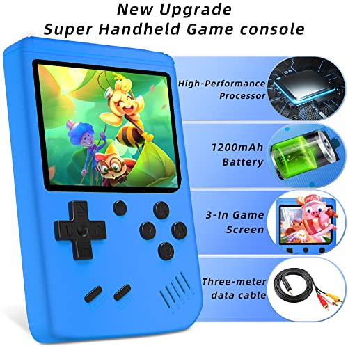 Handheld Game Console for Kids, Retro Gaming Console for Adults, Mini Portable Hand Held Games