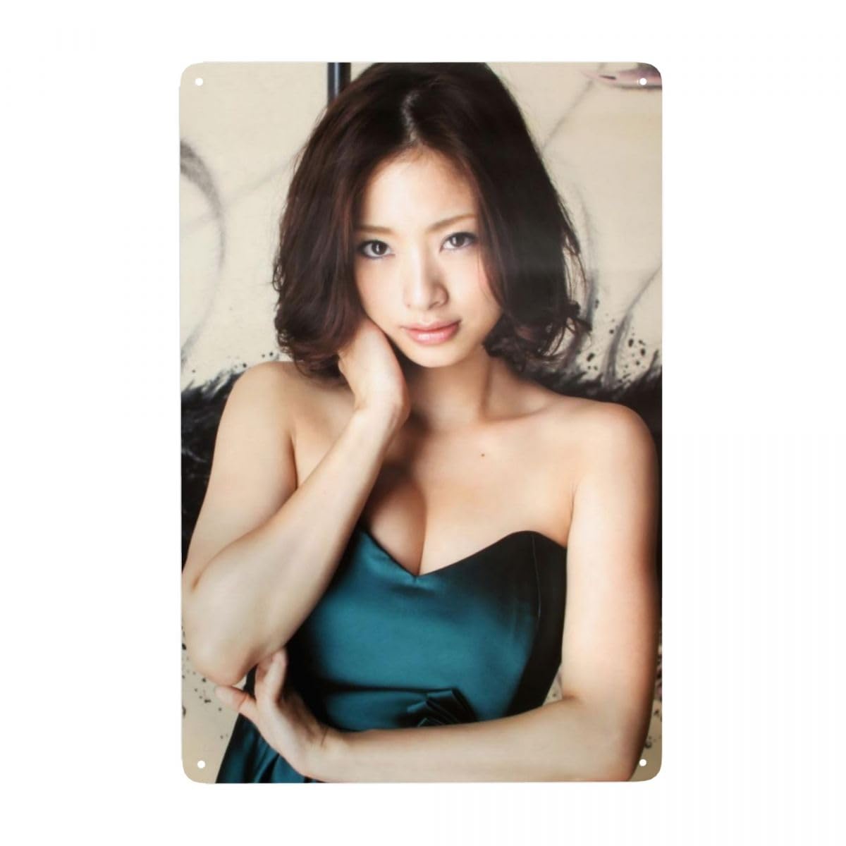 上戸彩ポスター ① ブリキ看板 アイドル 壁掛けポスター メタルプレート Amazon.co.jp: 上戸彩 ブリキの絵 ブリキ看板 金属ポスター 装飾