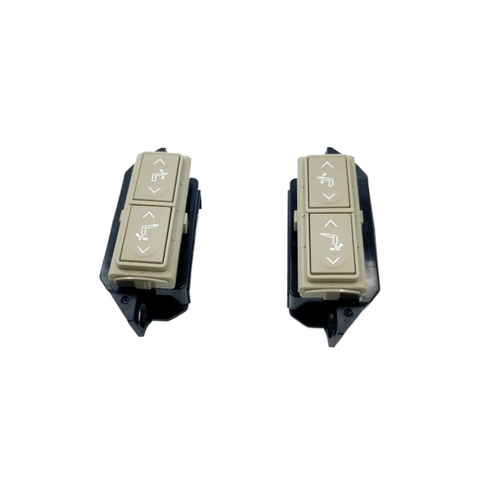Módulo Ajuste Asiento Interruptor Control Asiento Para Granvia Media | Respaldo del asiento Reposapiernas Interruptor de elevación delantero y trasero 2 piezas