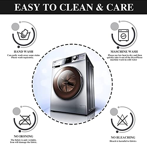 Jaotto Housse de Fauteuil Relax Extensible 1 Place, Housse de Fauteuil Relax Inclinable Electrique, Couverture de Chaise Canapé Relax avec Poche, Protecteur pour Fauteuil Inclinable,Géométrie Orange - Image 8