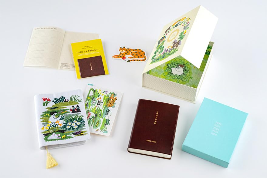 Amazon.co.jp: ほぼ日手帳 2026 奥見伊代/ほぼ日5年手帳贈りもの