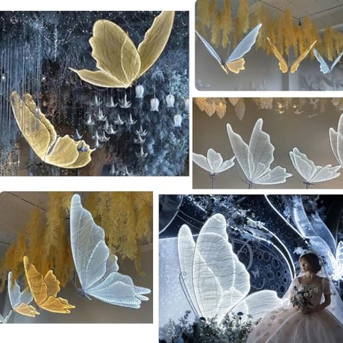 Ywsxhs 2Pcs Romantic Butterfly Hanging Lights thumb #4