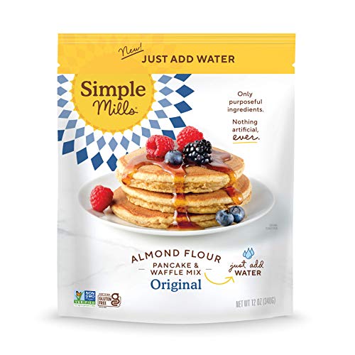 Simple Mills Just Add Water Almond Flour Pancake & Waffle Mix Gluten