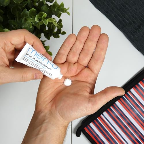 men-ü FACIAL MOISTURISER LIFT 15ml Travel tube - Moisturiser & Aftershave balm for men, up to 20 applications, Post Shave Mens Moisturiser 15ml - Image 6