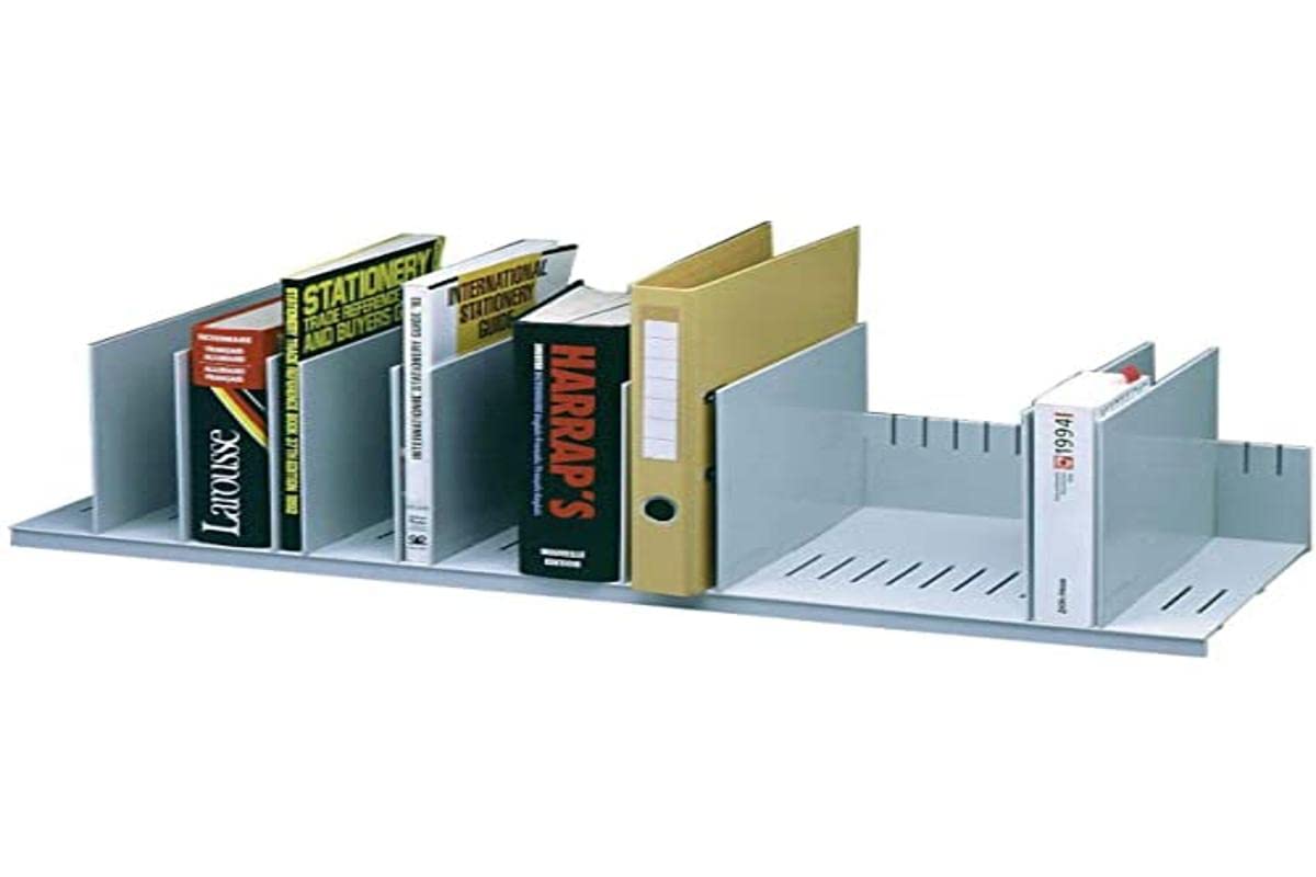 Paperflow Trieur 10 séparateurs amovibles/crémaillères au pas 2,5 cm