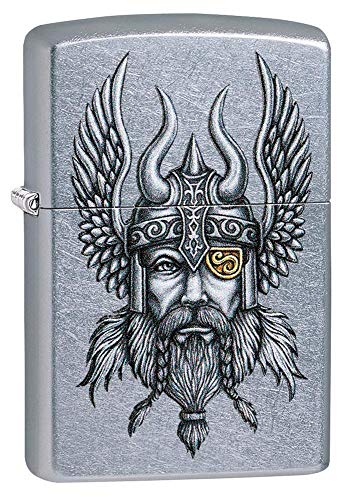 Encendedor Zippo con grabado personalizado diseño vikingo
