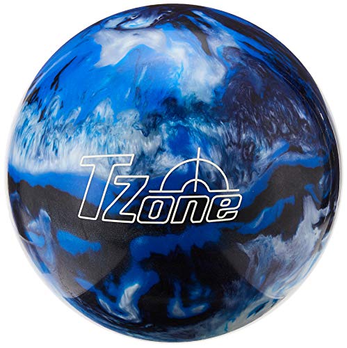 Brunswick TZone Indigo Swirl Bowling Ball (15-Pounds)