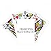 Breve frase che studia matematica poker che gioca il gioco da tavolo di divertimento della carta magica