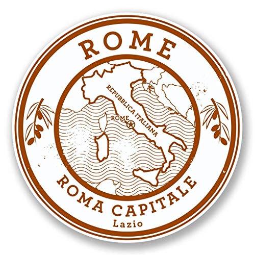 Rome Italy Round Metal 0.75" Lapel Pin Hat Shirt Pin Tie Tack Pinback2