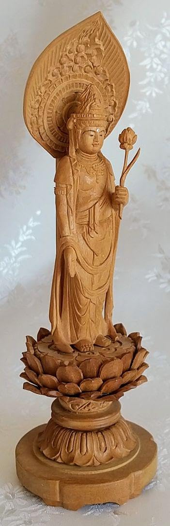 聖観音菩薩立像 観世音菩薩 2寸 厨子入り ◆白檀 木彫 仏像 Amazon.co.jp: 聖観音菩薩立像 観世音菩薩 2寸 厨子入り 白檀 木彫