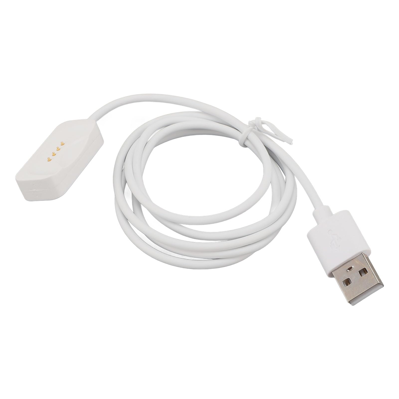 Kabel ładowarki USB do X///Zegarka do Smartwatcha, Wymienna ładowarka Kablowa USB, ładowanie Magnetyczne, 3,3 Stopy (WHITE)