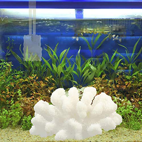 POPETPOP 2Pcs Montanha Enfeites de Resina Coral Escondendo Caverna Na Montanha Do Aquário Betta Sono