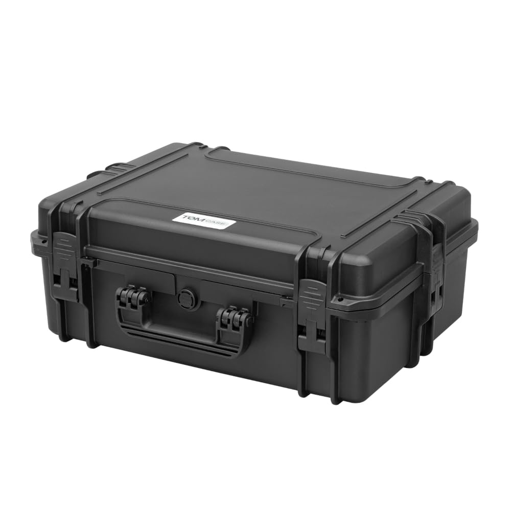 TOMcase Valise pour DJI Mavic 4 Pro, Fly More/Creator Combo, avec RC2/RC Pro 2 « Ready-to-Fly & Ready-to-Charge » – Valise Rigide, étanche pour l'extérieur – Fabriquée en Allemagne
