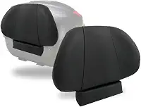 Encosto Almofadado para Baú de Moto – Super Macio e Confortável para o Garupa, Ideal para Bauletos Universais
