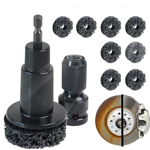 Wheel Hub Cleaning Kit, Quick Rust Removal for Lug Studs