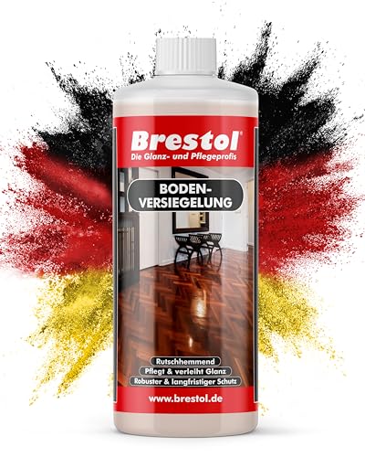 BRESTOL® BODENVERSIEGELUNG 1000 ml – Laminatversiegelung, Parkettversiegelung, PVC-Versiegelung, Holzbodenversiegelung, Langfristiger Schutz für Laminat, Linoleum, PVC & Holzböden