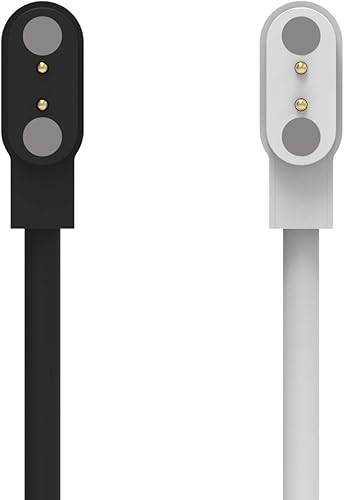 Miniatura 1 de Compatible con FITVII Fitness Tracker Cable de carga HM57/H86/H08/H18/H56/HM78/HM58/HM68 de 2 pies USB de repuesto para accesorios de cargador de