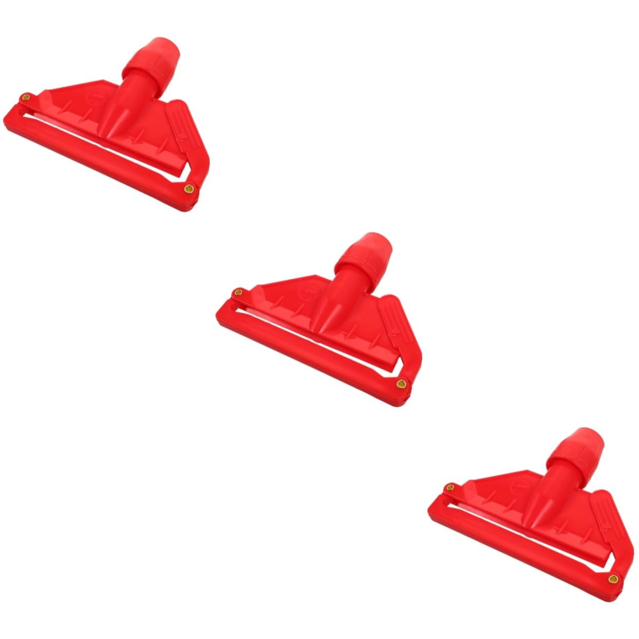 FOMIYES 3pcs Replacement Mop Heads for Mop Detachable Clamp Holder for Commercial Use