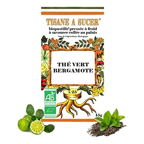 Bio Pastilles Tisane Thé vert/Bergamote Cover