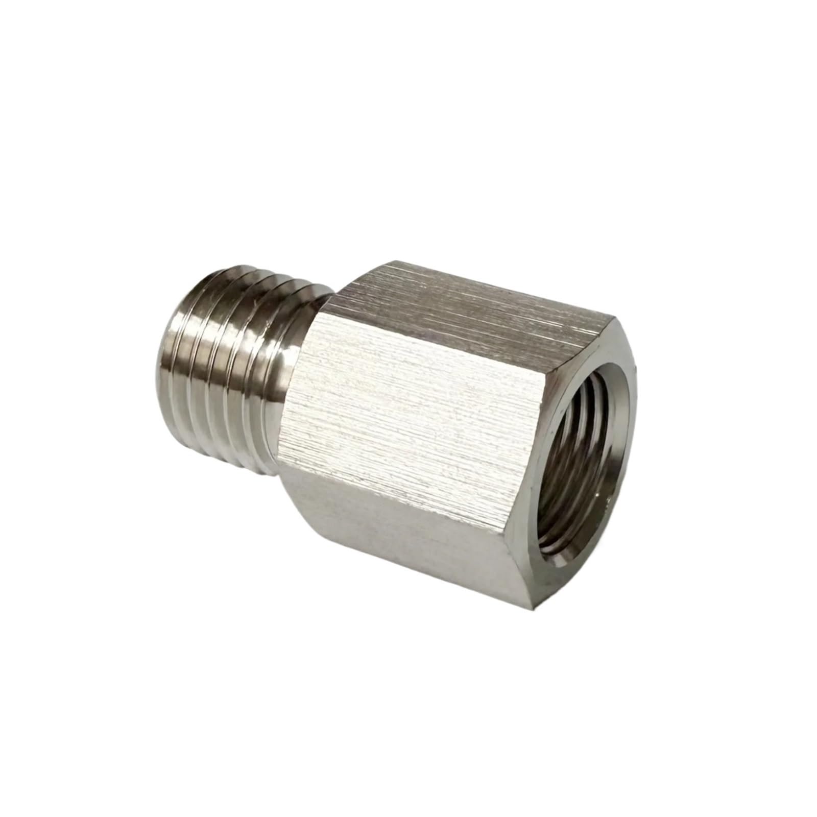 MQXFCZUX M12x1 Female to M12x1.25 Male 304 Stainless Steel High Pressure Pipe Fitting Connector MQXFCZUX