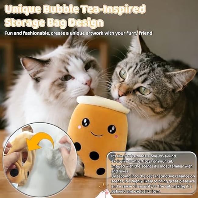 Cat Brush for Severely Matted Fur Cats, Pet Dense Undercoat Combing Brush for Knotted & Wide-pitch Dog Brush, One-Click Hair Removal Gentle Undercoat Comb for Thick, Dense Fur Cats & Dogs-H3b5xjQt