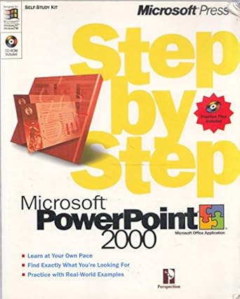 Microsoft® PowerPoint 2000 Step by Step: Perspection Inc ...