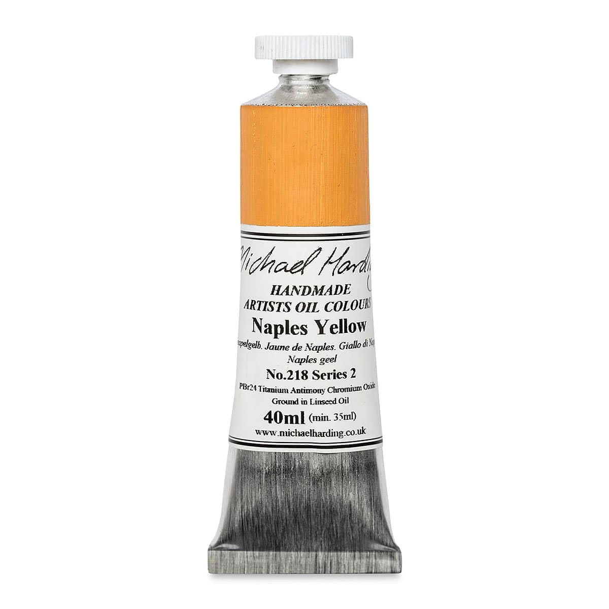 Michael Harding Oil Colour : 40ml Naples Yellow