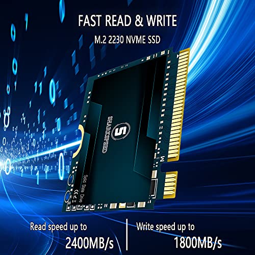 Image of SSD 128GB M.2 2230 NVMe PCIe Gen 3.0X4 Internal Solid State Drive, Compatible with Steam Deck, Surface Pro, ROG Ally, Ultrabook, Laptop, Desktop PC (M.2 2230 PCIe, 128GB)