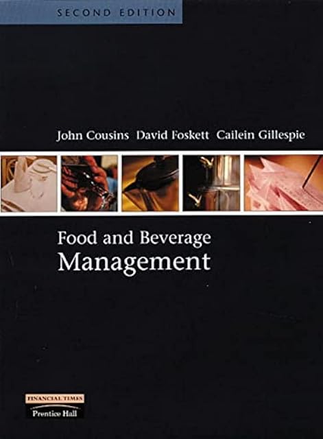 Portada de Food and beverage management
