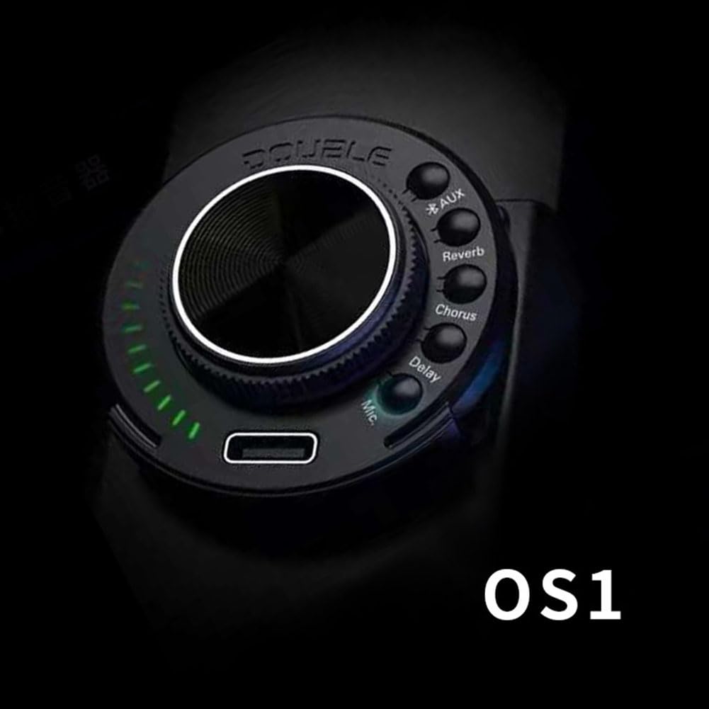 de Vibración OS1, Compatible con Carga USB para Instrumentos de Música Folclórica Clásica para Accesorios de Guitarra