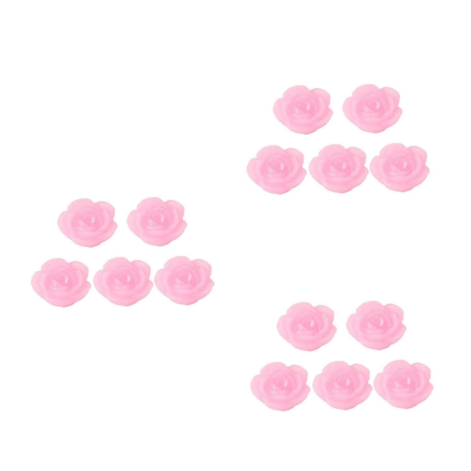 ORFOFE 15pezzi Galleggianti Rosa Decorative Per Matrimoni e Decorazioni Romantiche Per Festive e Speciali