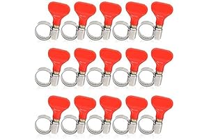 Worm Gear Clamp Stainless Steel Keg Clamps Pack of 15 For Home...