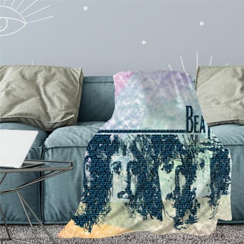 CHEWYZ Couverture 3D The Beatles Couverture surdimensionnée Chaude Super Douce pour Adulte avec Flanelle Douce Anti-Boulochage pour Adultes et Enfants Impression 3D Couverture Simple 180x200cm - Les Beatles, Paul McCartney, John Lennon, RIngo Starr, George Harrison CHEWYZ Couverture 3D The Beatles Couverture surdimensionnée Chaude Super Douce pour Adulte avec Flanelle Douce Anti-Boulochage pour Adultes et Enfants Impression 3D Couverture Simple 180x200cm – Image 7