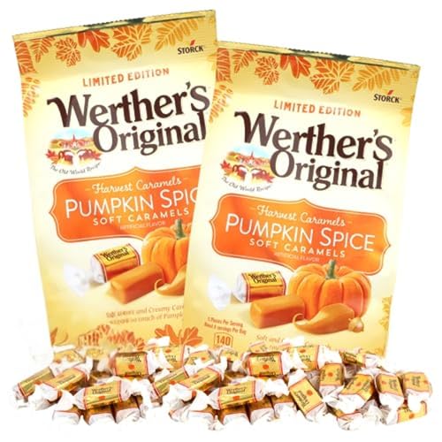 Werther's Pumpkin Spice Soft Caramels, Limited Edition, Pack of 2 image 5