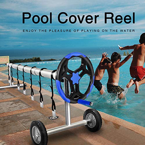 Yu Yusing Yusing Pool Cover Reel Set 21 Feet Solar Cover Reel,Aluminum Solar Swimming Inground Cover Blanket Reel For Swimming Pools thumb #5