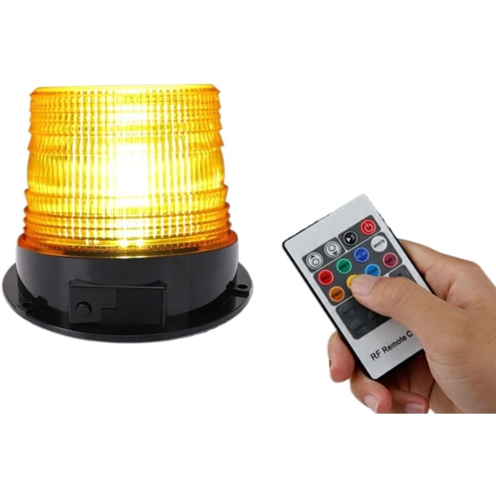 Amazon.co.jp: Guyyelt LED 回転灯 12 / 24V対応 マグネット式