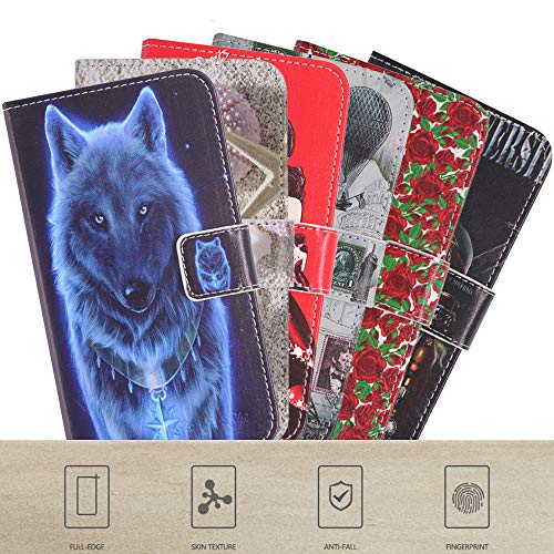 TienJueShi Dea Stand Portafoglio TPU Silicone in